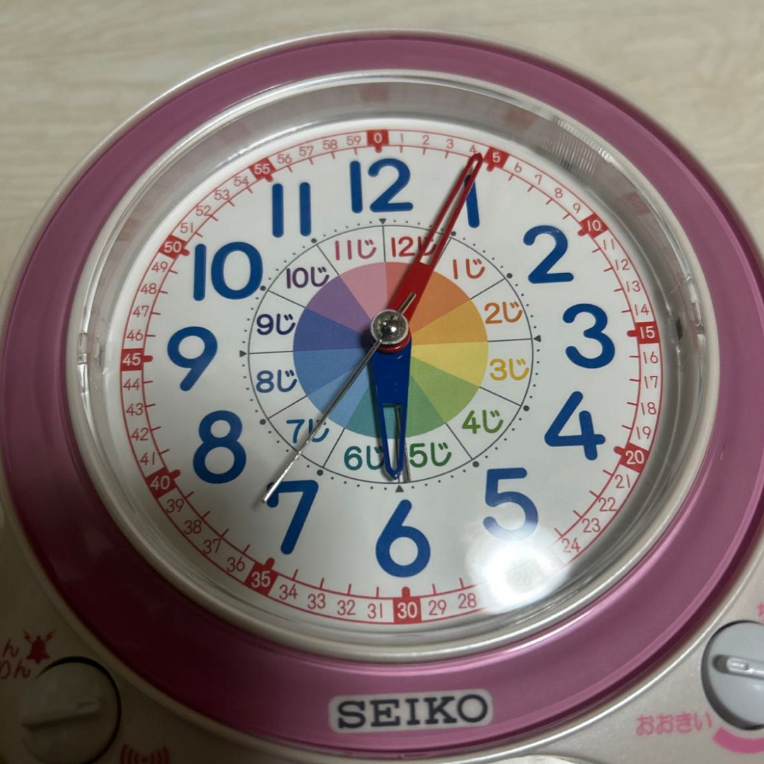 SEIKO(セイコー)のセイコー　目覚まし時計　子供　SEIKO  小学生　入学 インテリア/住まい/日用品のインテリア小物(置時計)の商品写真