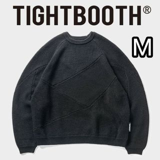 TIGHTBOOTH SPLICE KNIT SWEATERタイトブース ニット(ニット/セーター)