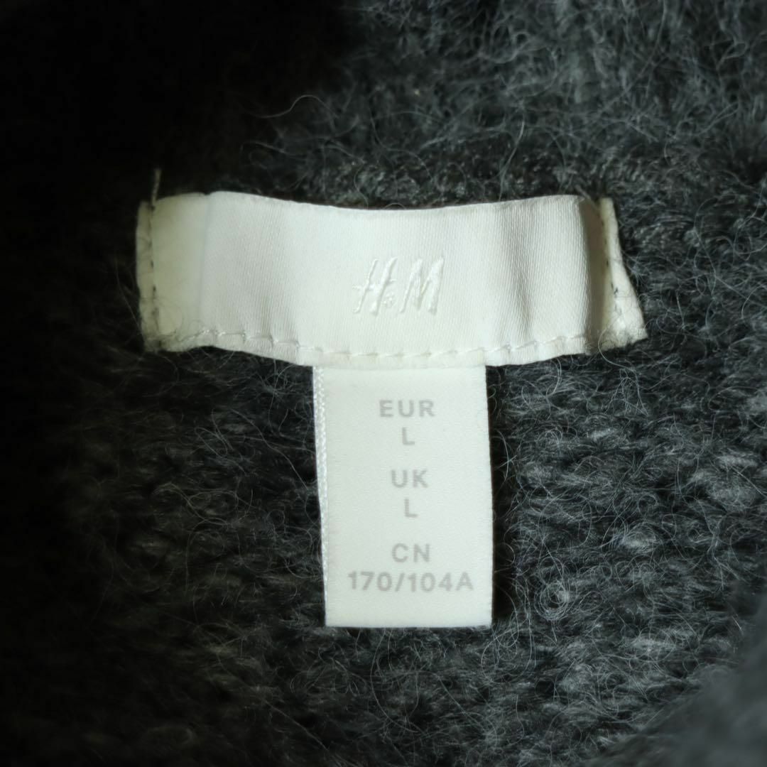 【高級】タートルネックセーター ニット アルパカ使用 あったか◎ グレー LL メンズのトップス(ニット/セーター)の商品写真