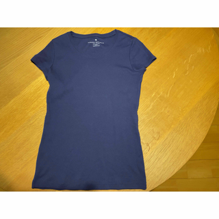 バナナリパブリック　tシャツ　ディープパープル(Tシャツ(半袖/袖なし))