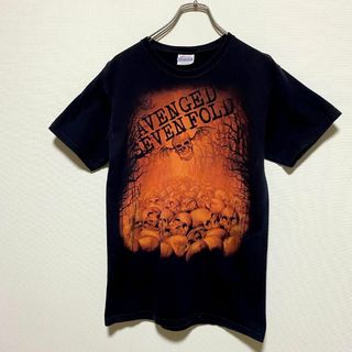 ヘインズ(Hanes)のアメリカ古着　アヴェンジド・セヴンフォールド　 A7X　半袖　Tシャツ　バンT(Tシャツ/カットソー(半袖/袖なし))