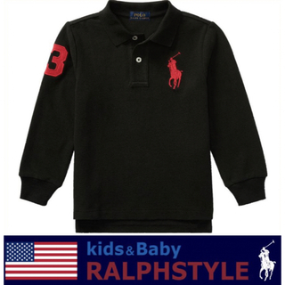 ポロラルフローレン(POLO RALPH LAUREN)の【新品タグ付】ポロ ラルフローレン 長袖 メッシュ ポロシャツ ビッグポニー(Tシャツ/カットソー)