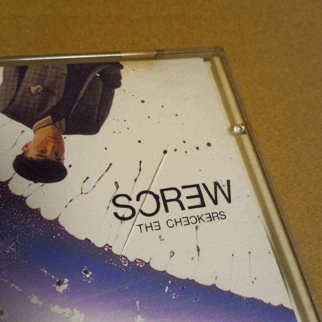 THE CHECKERS CD / SCREW エンタメ/ホビーのCD(ポップス/ロック(邦楽))の商品写真