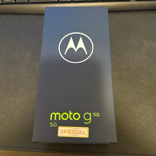 モトローラ(Motorola)のMOTOROLA moto g52j 5G SPECIAL 新品未使用 黒(スマートフォン本体)