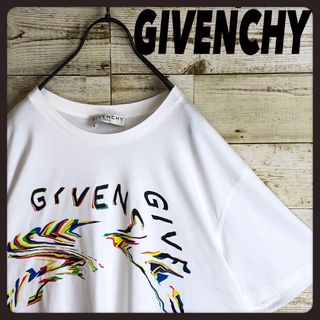 ジバンシィ(GIVENCHY)の青汁王子 ヒカキン着用  GIVENCHY ジバンシー ビックロゴ入り tシャツ(Tシャツ/カットソー(半袖/袖なし))