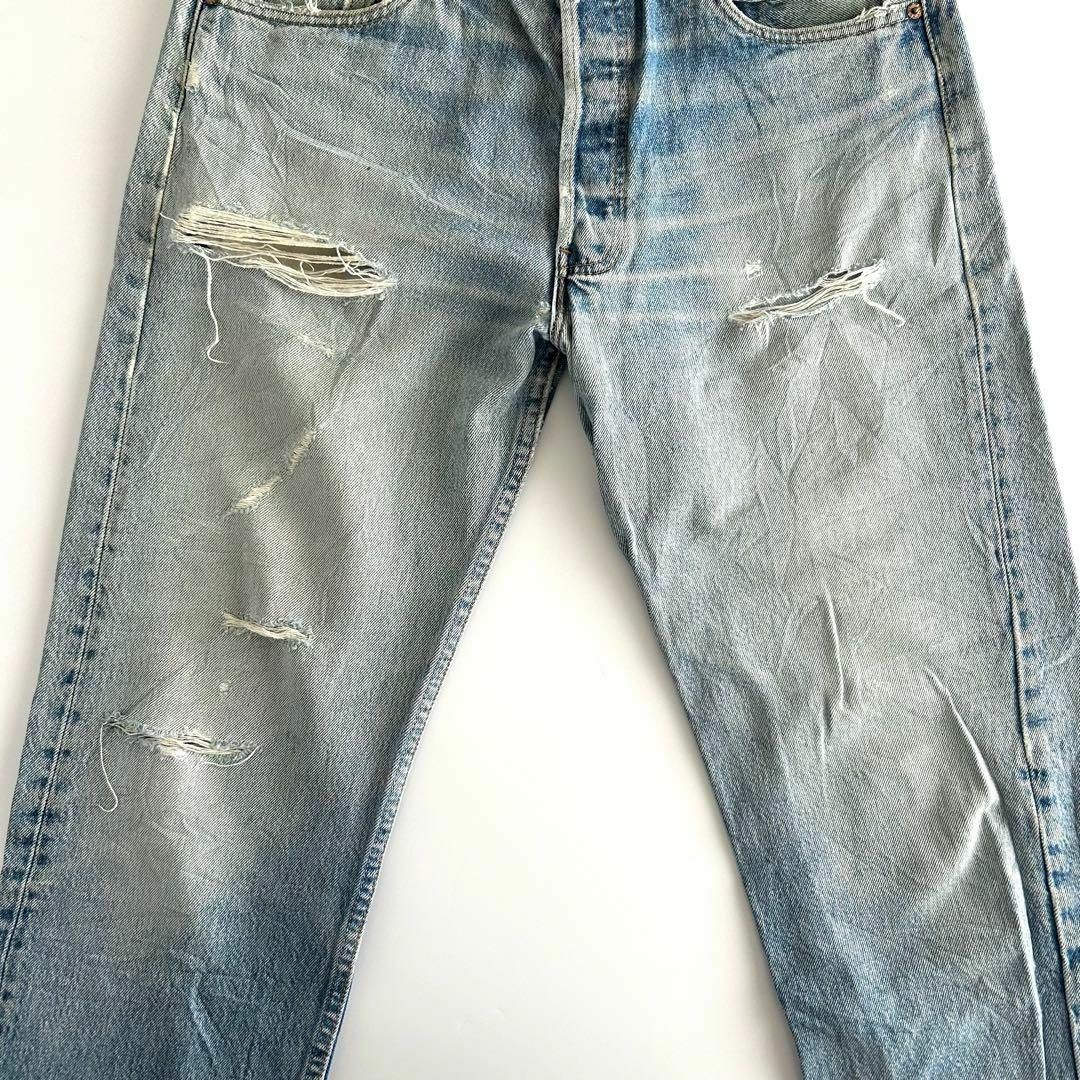 Levi's(リーバイス)のlevi’s 501 usa W34 L32 ボタン裏511 グランジ デニム メンズのパンツ(デニム/ジーンズ)の商品写真