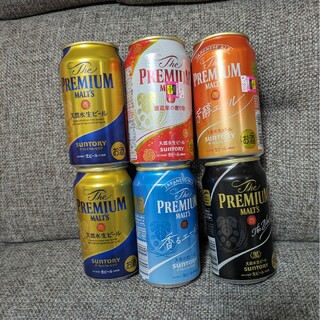 プレミアムモルツ　６缶(ビール)