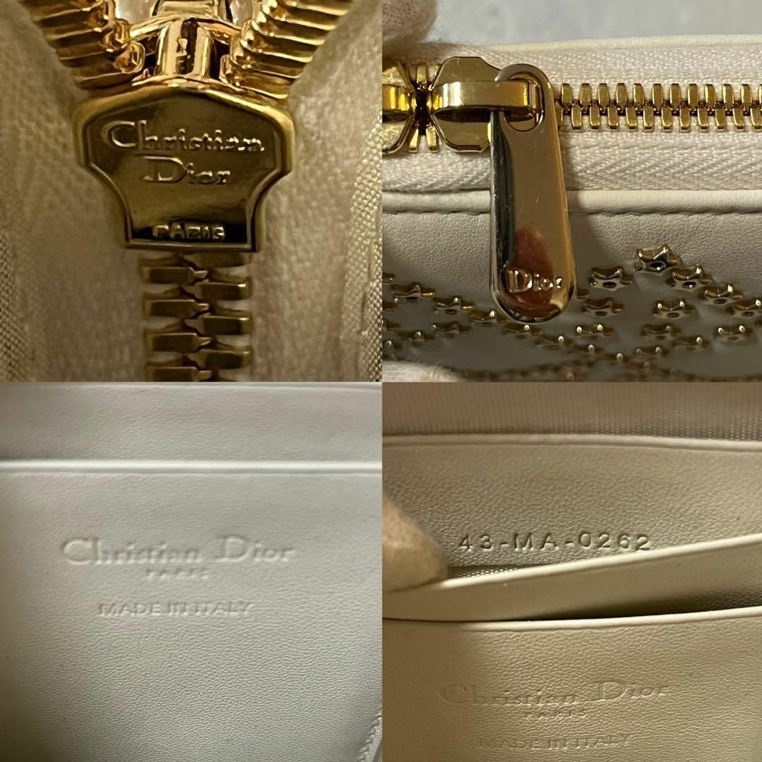 Christian Dior(クリスチャンディオール)の［新作・極美品］DIOR フォンホルダー　レディディオール　カナージュ　スタッズ レディースのバッグ(ショルダーバッグ)の商品写真