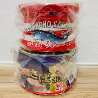 新品・未開封・タグ付き！　缶詰　バニティーバッグポーチ　2個セット(ポーチ)