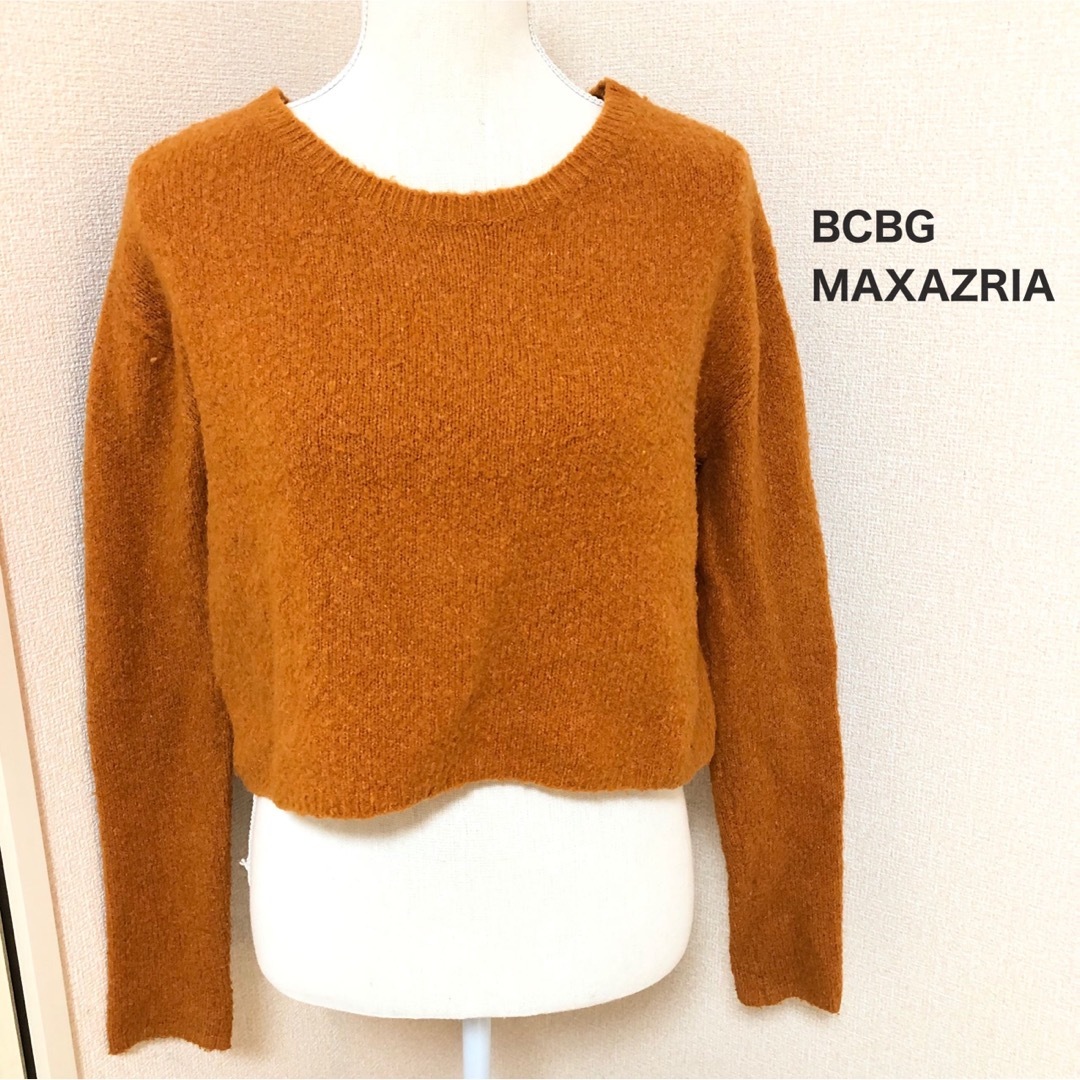 BCBGMAXAZRIA(ビーシービージーマックスアズリア)の◼️BCBGMAXAZRIA / ショート丈ニット レディースのトップス(ニット/セーター)の商品写真