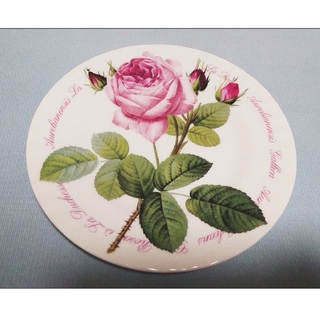 イギリス製 ロイカーカム ベルサイユ ティープレート 食器 薔薇 お皿 磁器(食器)