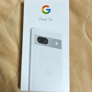 グーグルピクセル(Google Pixel)のGoogle Pixel 7a 128GB Snow Softbank(スマートフォン本体)