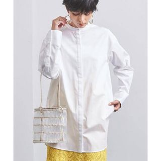 ユナイテッドアローズ(UNITED ARROWS)のユナイテッドアローズ　バンドカラー ロングシャツ(シャツ/ブラウス(長袖/七分))