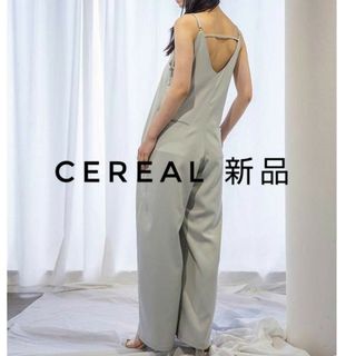 クラネ(CLANE)の【新品未使用】CEREAL オールインワン パンツ 洗える(オールインワン)