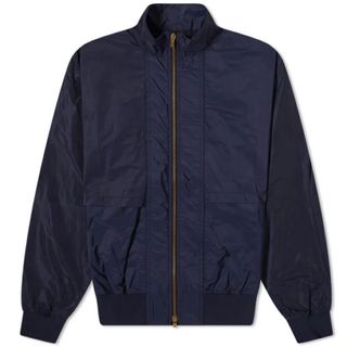 フィアオブゴッド(FEAR OF GOD)のFEAR OF GOD NYLON TRACK JACKET NAVY Sサイズ(ナイロンジャケット)