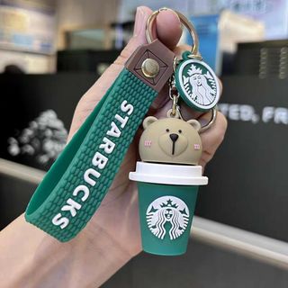 スターバックス(Starbucks)の［S23］海外限定　Starbucks スタバ　キーホルダー　新品未使用(キーホルダー)