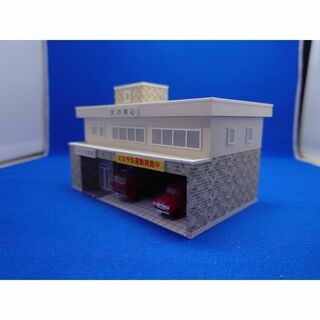 ●オリジナル公共建築模型02●スケール1/150 Ｎゲージ 鉄道模型 消防署(鉄道模型)