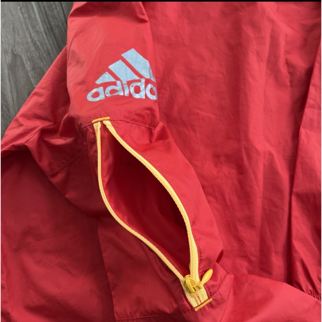 adidas(アディダス)のadidas ウインドブレーカー　140cm キッズ/ベビー/マタニティのキッズ服男の子用(90cm~)(ジャケット/上着)の商品写真