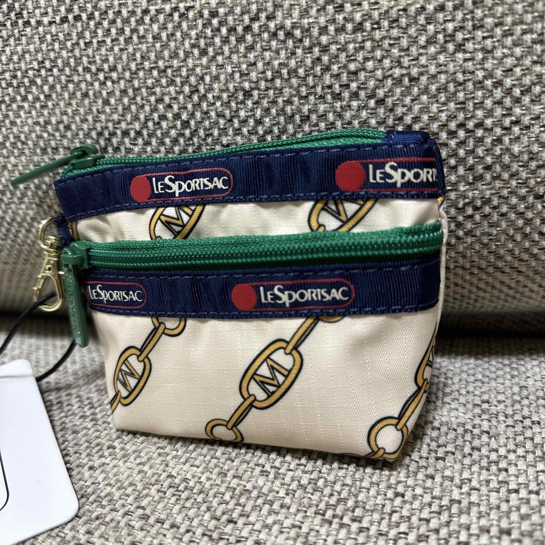 LeSportsac(レスポートサック)のレスポートサック　ミュベール　MUVEIL 2段　ポーチ  コインケース レディースのファッション小物(ポーチ)の商品写真