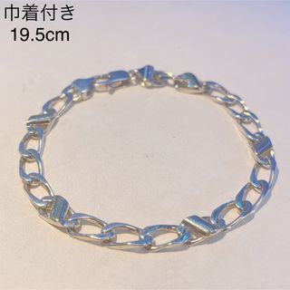 ティファニー(Tiffany & Co.)の554 メンズ　ティファニー　フィガロ　喜平　ブレスレット　925 750(ブレスレット)