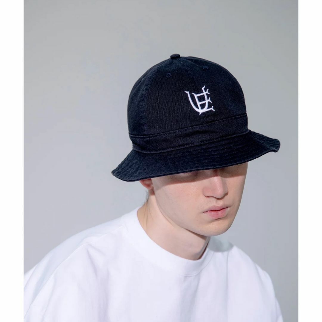 uniform experiment(ユニフォームエクスペリメント)の新品 uniform experiment × NEW ERA ハット L/XL メンズの帽子(ハット)の商品写真