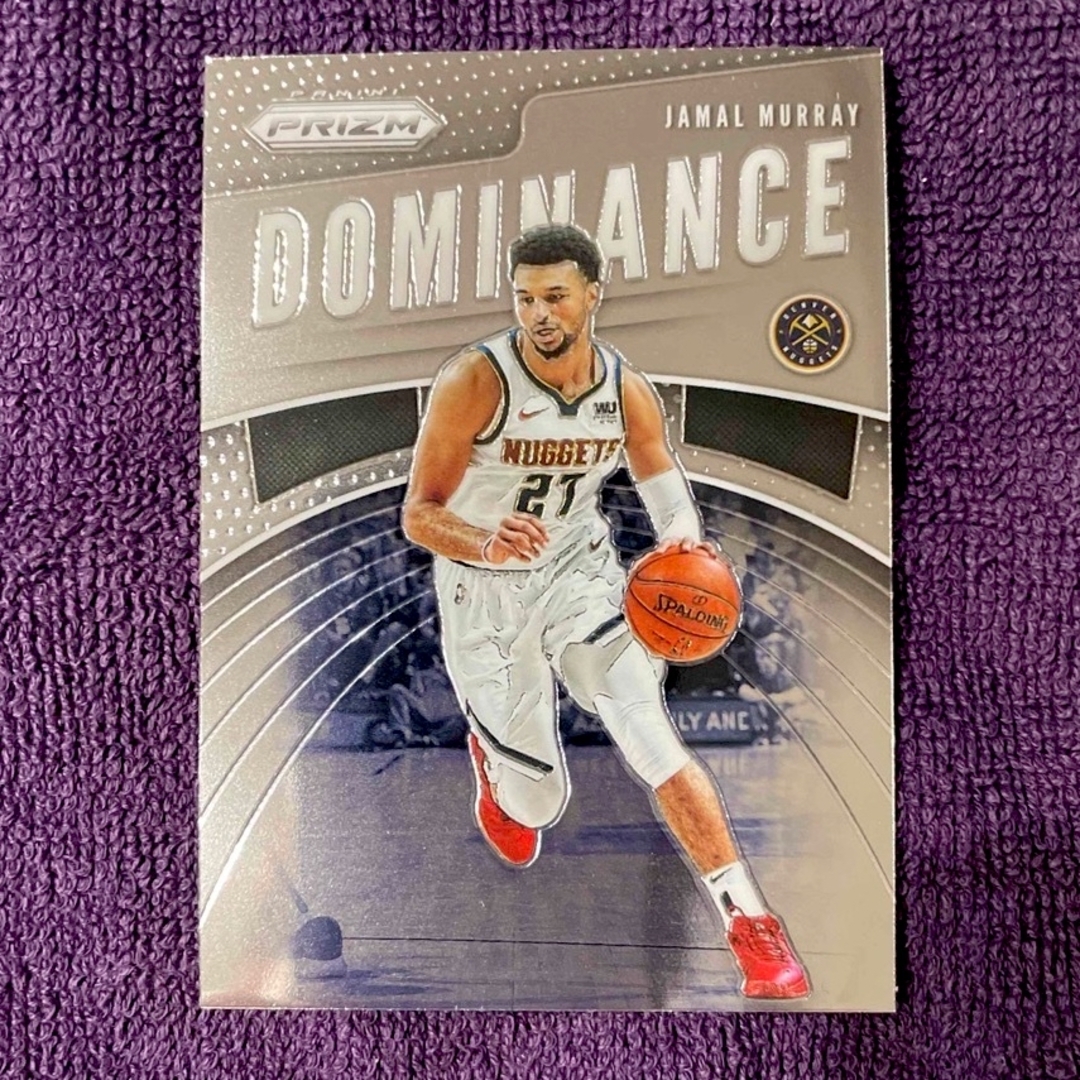 ジャマール・マレー Prizm Dominance NBA エンタメ/ホビーのトレーディングカード(シングルカード)の商品写真