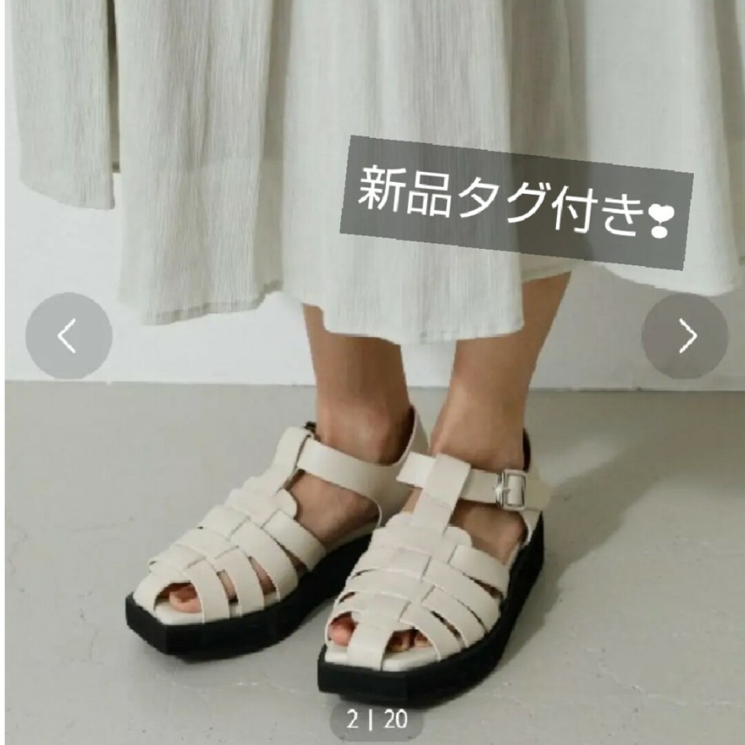 AZUL by moussy(アズールバイマウジー)のAZUL BY MOUSSYGURKHA SANDALS/グルカサンダル レディースの靴/シューズ(サンダル)の商品写真