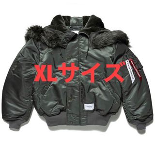 ダブルタップス(W)taps)の希少XL WTAPS N-2B JACKET ALPHA INDUSTRIES(フライトジャケット)