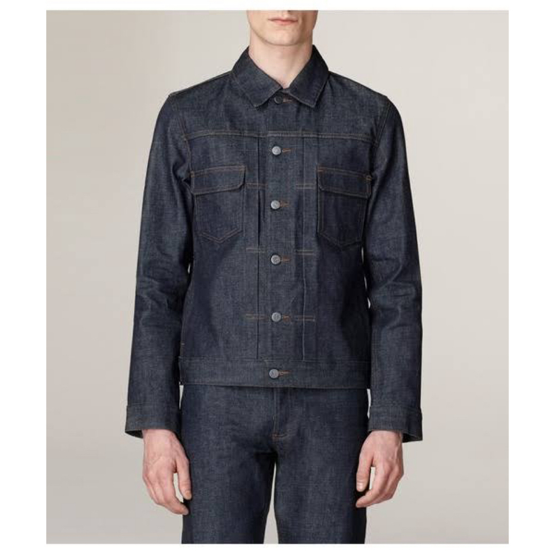 A.P.C - APC ノンウォシュデニムジャケット XSの通販 by A.P.C - APC ノンウォシュデニムジャケット XSの通販 by