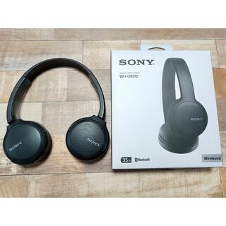 ソニー(SONY)のSONY WH-CH510 BLACK　ヘッドホン(ヘッドフォン/イヤフォン)