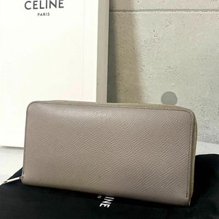 セリーヌ(celine)の［美品］ セリーヌ　CELINE ラージジップドウォレット　ラウンドファスナー(財布)