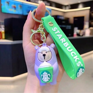 スターバックス(Starbucks)の［S21］海外限定　Starbucks スタバ　キーホルダー　新品未使用(キーホルダー)