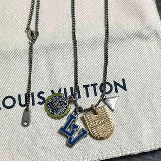 ルイヴィトン(LOUIS VUITTON)の［希少・美品］ルイヴィトン　コリエチャームズ LVリーグ M61996(ネックレス)