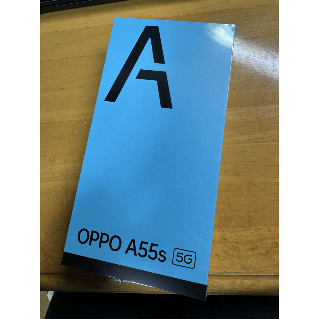 OPPO SIMフリースマートフォン A55S 5G ブラック スマホ/家電/カメラのスマートフォン/携帯電話(スマートフォン本体)の商品写真