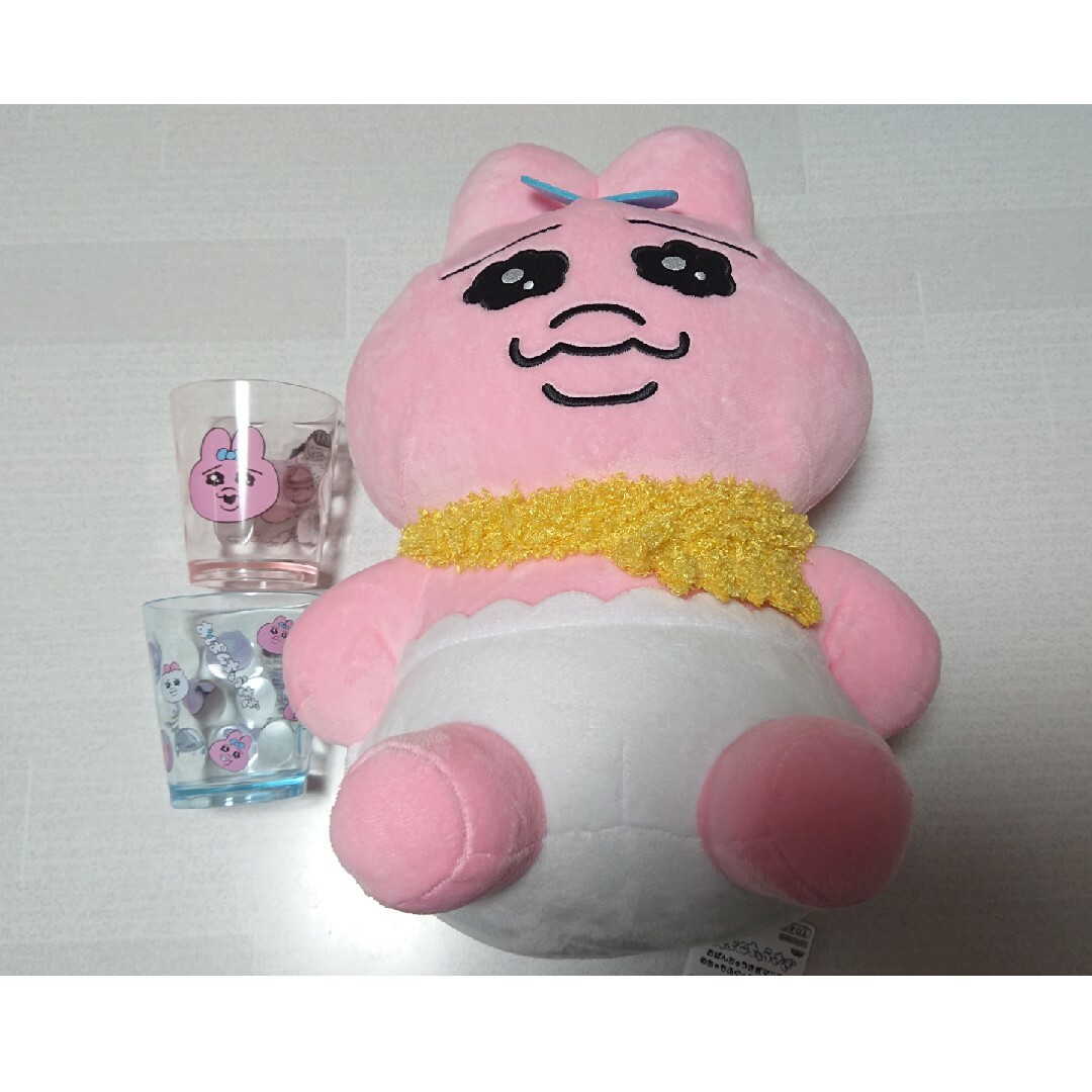 おぱんちゅうさぎ コップ ぬいぐるみ セットの通販 by ☆よし おぱんちゅうさぎ コップ ぬいぐるみ セットの通販 by ☆よし