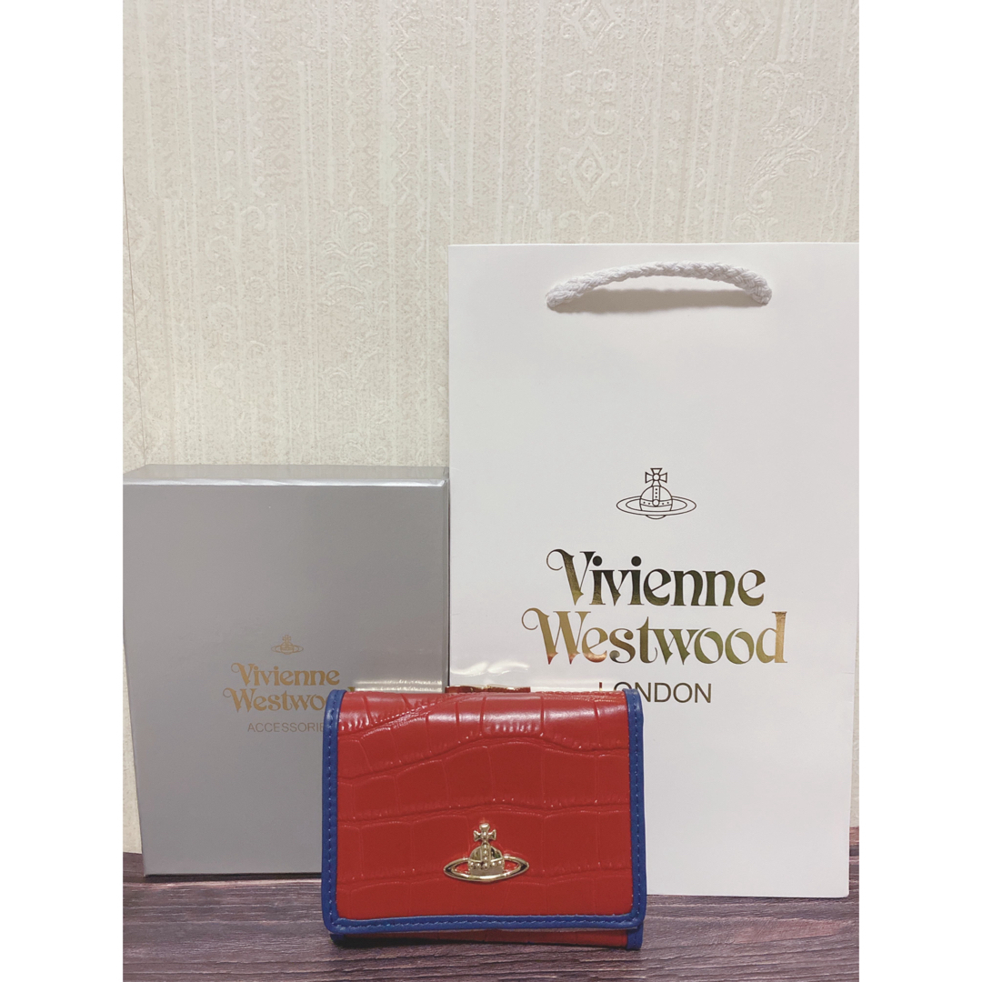 Vivienne Westwood(ヴィヴィアンウエストウッド)の〔ゆゆ様専用〕ヴィヴィアンウエストウッド　3つ折り財布 レディースのファッション小物(財布)の商品写真