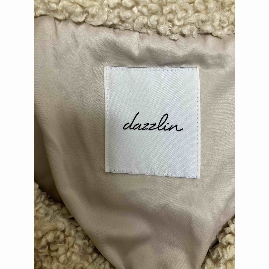 dazzlin(ダズリン)のdazzlin ダズリン ボアブルゾン ジャケット レディースのジャケット/アウター(ブルゾン)の商品写真