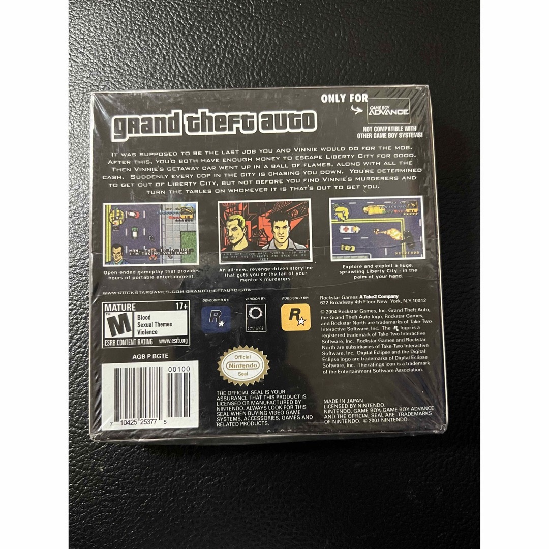 ゲームボーイアドバンス - グランドセフトオートGTA GRAND THEFT ゲームボーイアドバンス - グランドセフトオートGTA GRAND THEFT