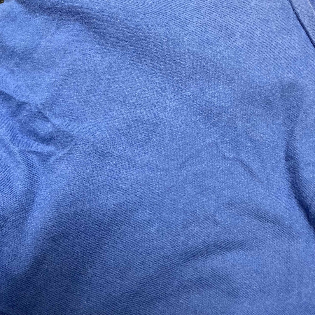AZUL by moussy(アズールバイマウジー)のazul by moussy 変形ドルマン カットソー トップス ブルー 中古 レディースのトップス(カットソー(半袖/袖なし))の商品写真