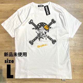 バンダイ(BANDAI)の新品★ワンピース ONEPIECE Tシャツ ワノ国 グッズLサイズ ルフィ(Tシャツ/カットソー(半袖/袖なし))