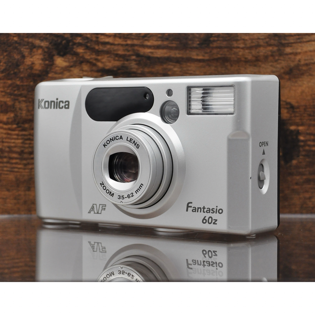 KONICA MINOLTA(コニカミノルタ)のフィルムカメラ　美品　Konica fantasio 60z 動作品 スマホ/家電/カメラのカメラ(フィルムカメラ)の商品写真