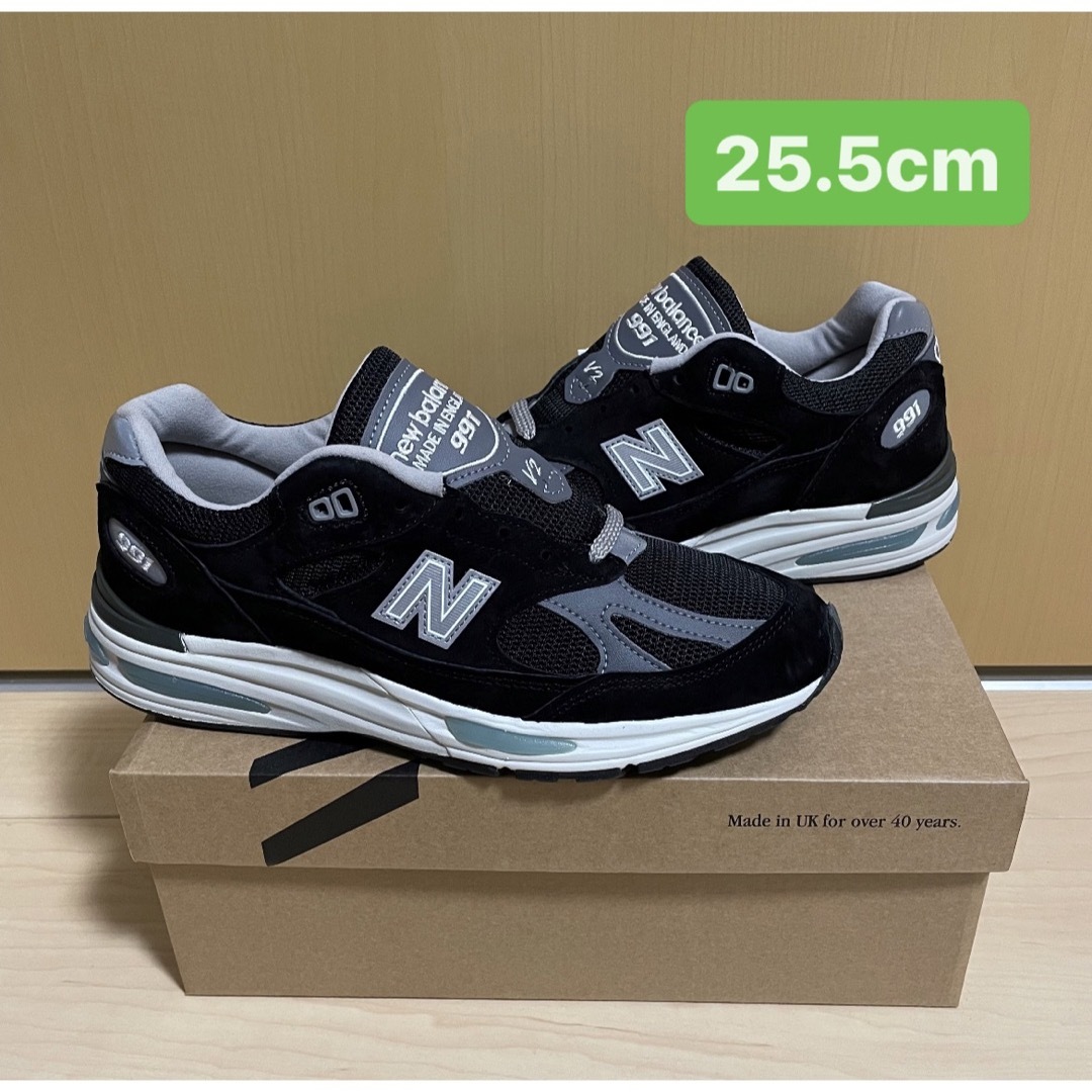 New Balance(ニューバランス)のNew Balance  UK 991 v2 bk2 25.5cm メンズの靴/シューズ(スニーカー)の商品写真