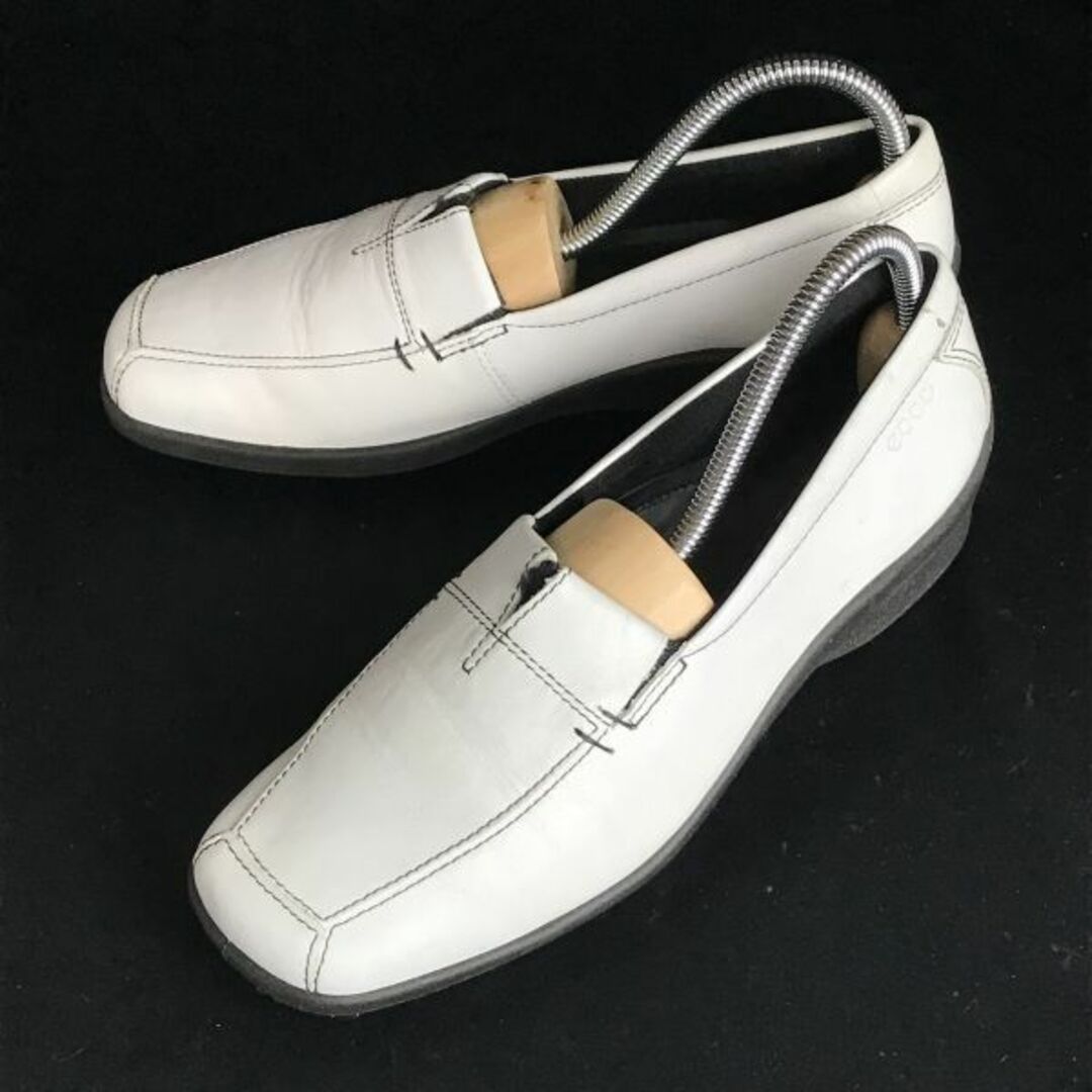 Made in Japan☆エコー/ECCO☆レザーローファー/モカシン