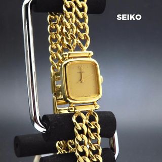 セイコー(SEIKO)のSEIKO ブレスレットウォッチ ゴールド 喜平チェーン(腕時計)