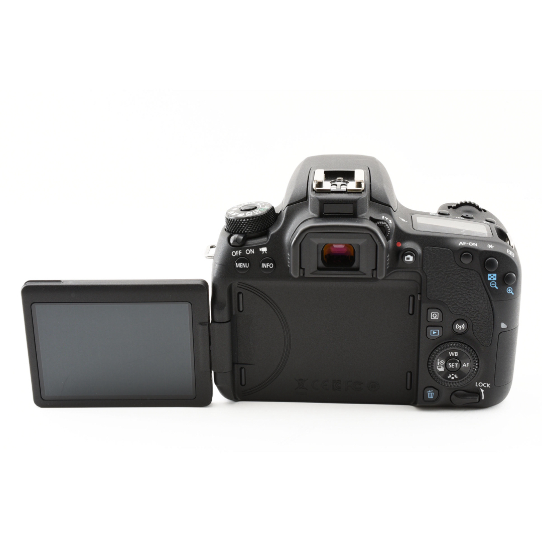 Canon(キヤノン)の保証付きCanon EOS 9000D 標準＆望遠＆単焦点トリプルレンズセット スマホ/家電/カメラのカメラ(デジタル一眼)の商品写真