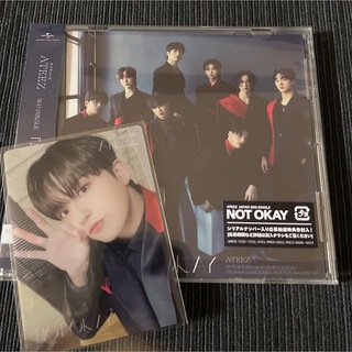 ATEEZ NOT  OKAY フラッシュプライス盤　HMV特典トレカ ジョンホ(K-POP/アジア)