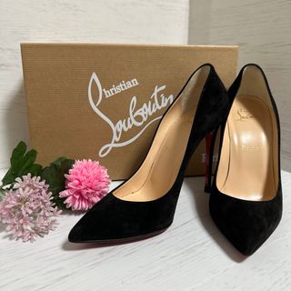 クリスチャンルブタン(Christian Louboutin)の美品 Christian Louboutin パンプス size38 ブラック(ハイヒール/パンプス)