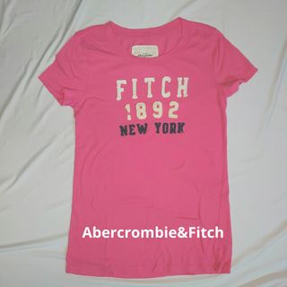 アバクロンビーアンドフィッチ(Abercrombie&Fitch)のアバクロンビー&フィッチ Tシャツ M ピンク(Tシャツ(半袖/袖なし))