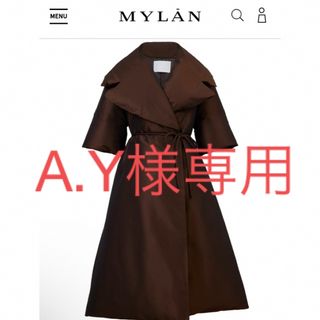 ロンハーマン(Ron Herman)のMYLAN/マイラン ダウンコートA Line Down Coat(ロングコート)