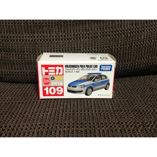 タカラトミー(Takara Tomy)の廃盤 トミカ No.109 フォルクスワーゲン ポロ パトロールカー(ミニカー)